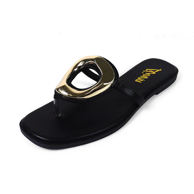 EVA Luxe Flats – Black