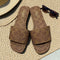 Cocoa Luxe Slides